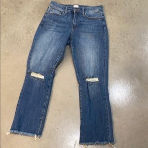 Sneak Peek Mid-Rise Boyfriend Jeans